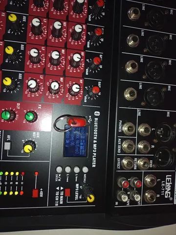 Mesa de Som Lelong Le-711 C/ garantia - Foto 4