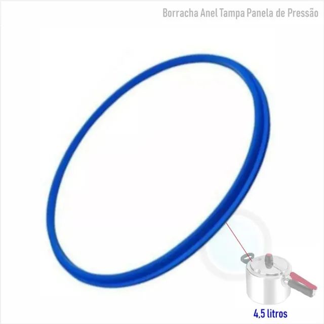 Borracha Anel de vedação Silicone Multiuso Panela de Pressão - Foto 2