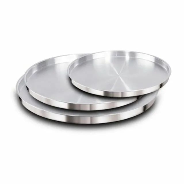 Jogo de formas para pizza com  3 peças - Novo