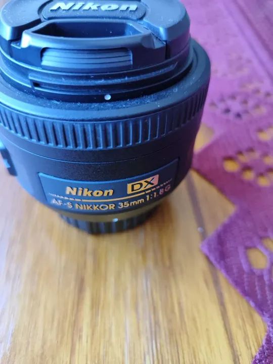 Lente Nikon nikkor 35mm 1.8