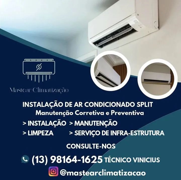 Instalação de ar condicionado Split