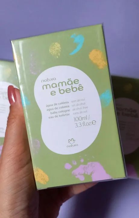 Colônia Mamãe e Bebê Natura - 100ml