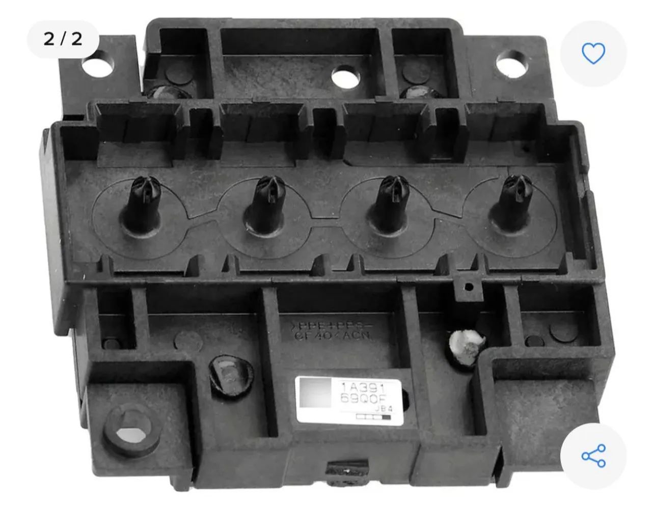 4 cabeças usadas epson