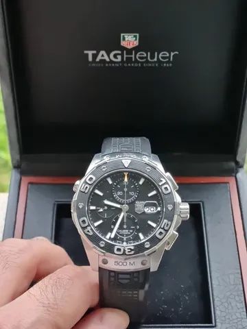 Rel gio Tag Heuer Aquaracer 500m Acess rios Jardins Mangueiral