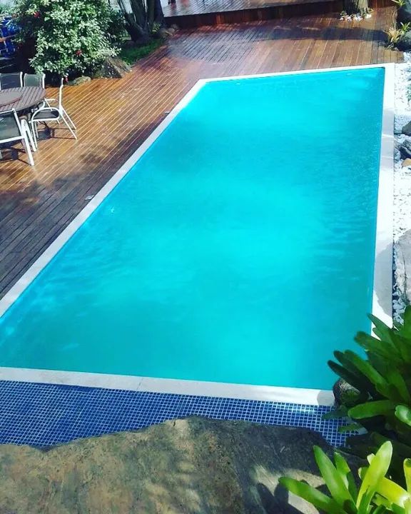 Ana: Piscina de 8 metros com escada  - Foto 3