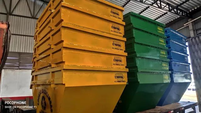 Unifer Metalúrgica-Soluções em Containers e Fabrica Caçambas para entulhos,Cacambas Poli - Foto 3