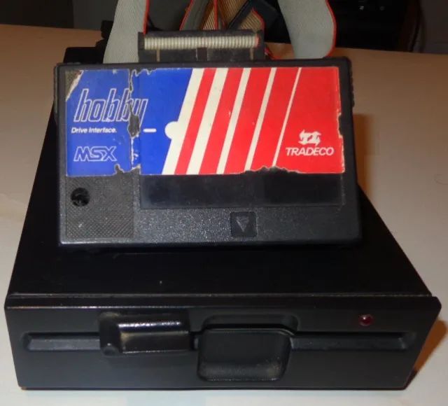 MSX com Lady 80 e Drive Disquete 5.1/4" - Foto 3