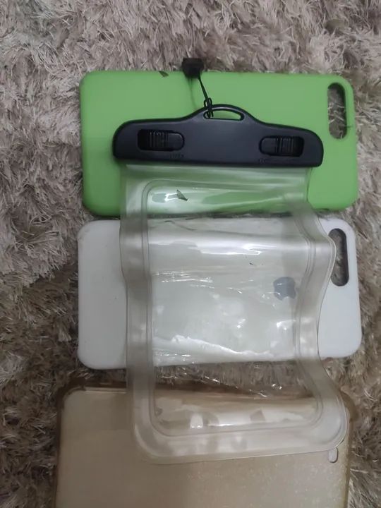 Kit Case iPhone 7 -diversas cores + proteção  - Foto 2