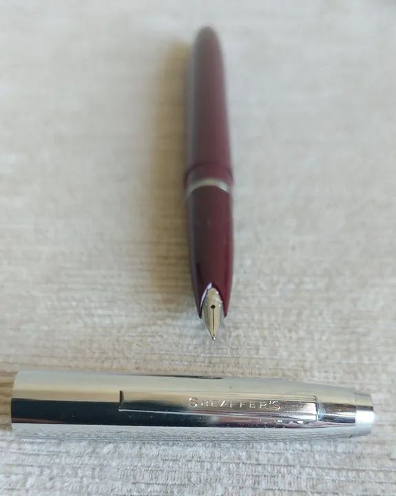 Caneta Tinteiro Sheaffer's - original - raridade - Foto 5