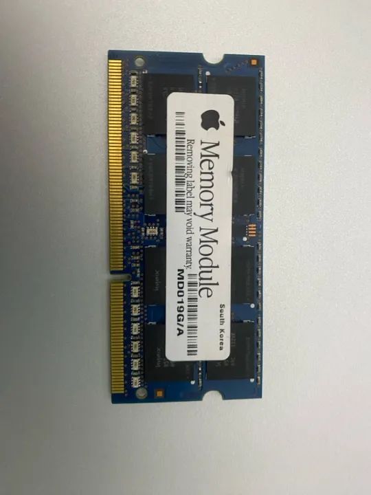 Memória ram MacBook Pro 4gb