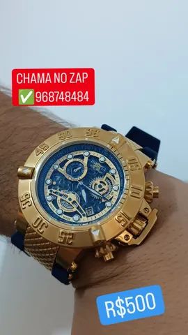 Relógio INVICTA Subaqua Noma 3 SKELETON Pulseira Azul