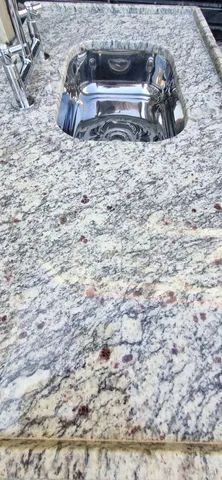 Pia de cozinha pedra dalas completa  - Foto 5