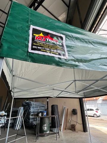 Tenda 3x3 só 1000 reais no pvc em 6 vezes no cartao - Foto 4