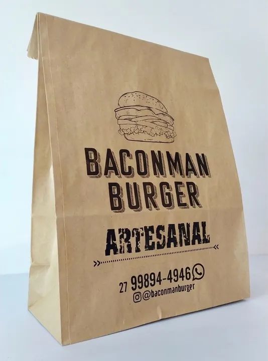 Saco de papel kraft personalizado  - Foto 6