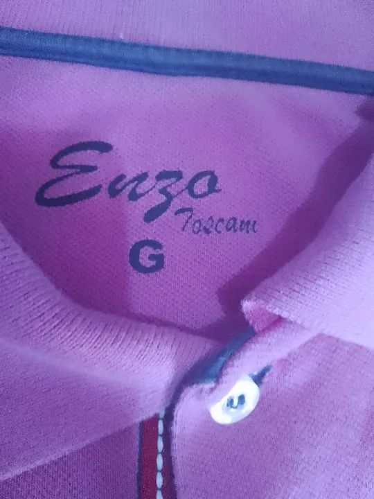 Camisa Polo ENZO TOSCANI. G importada - Foto 2