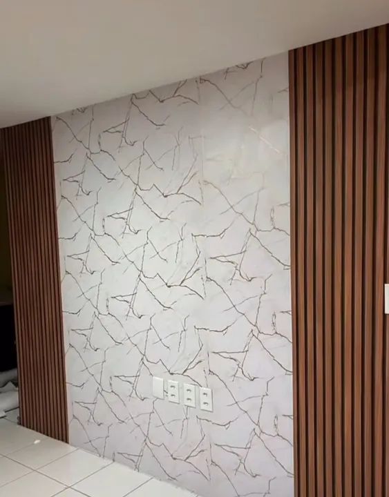 ? Envelopamento de paredes e pisos ?