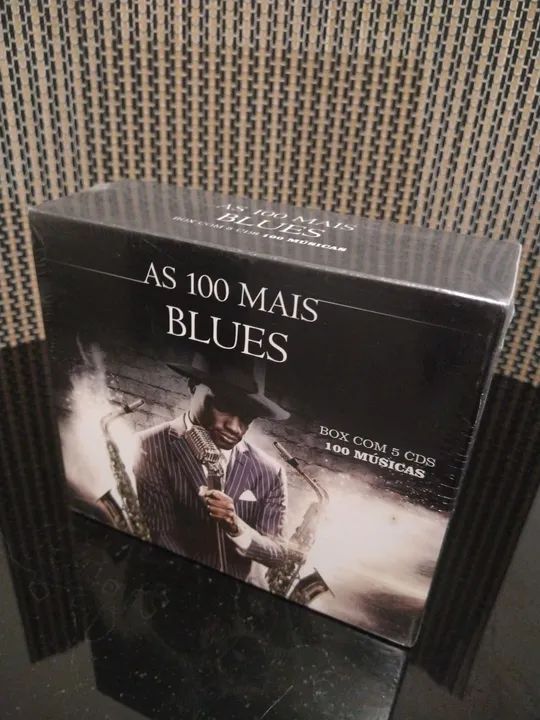 As 100 Mais Blues - Box com 5 CDs