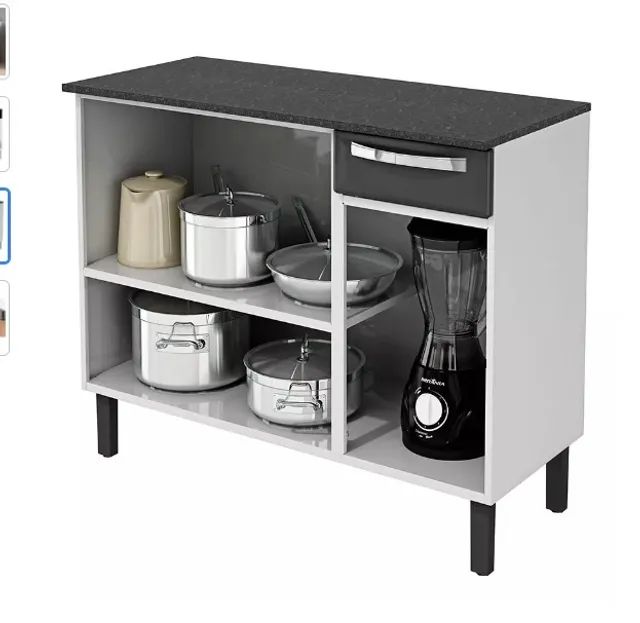 Lindo Balcão de Aço , Novo ! Entrega e montagem sem custo !  - Foto 2