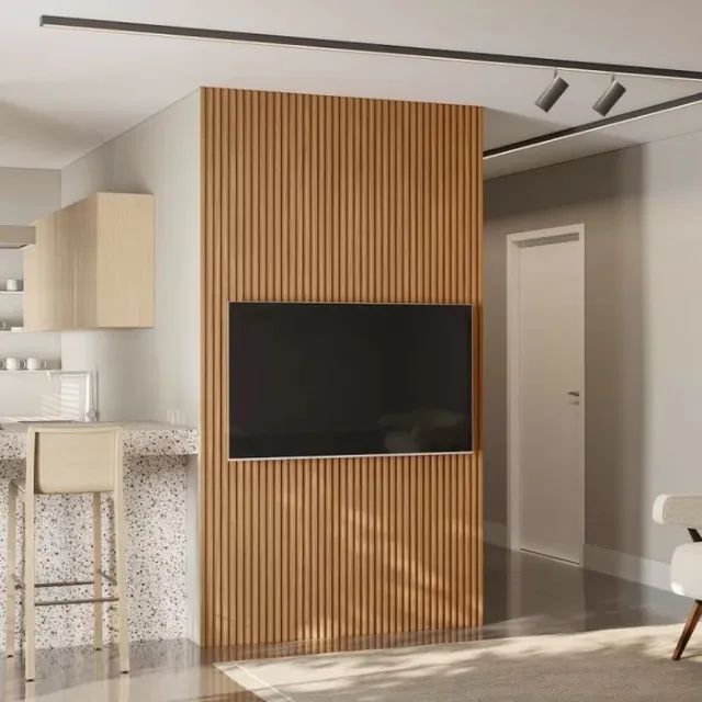 lindo painel ripado 