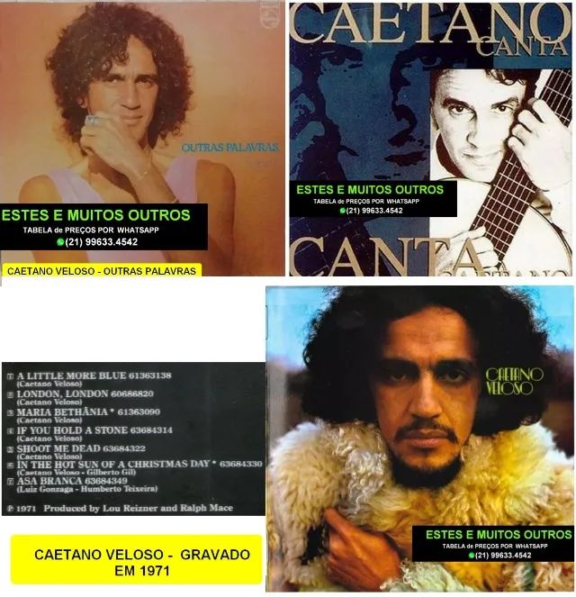 14 cds do Caetano Veloso - Foto 4