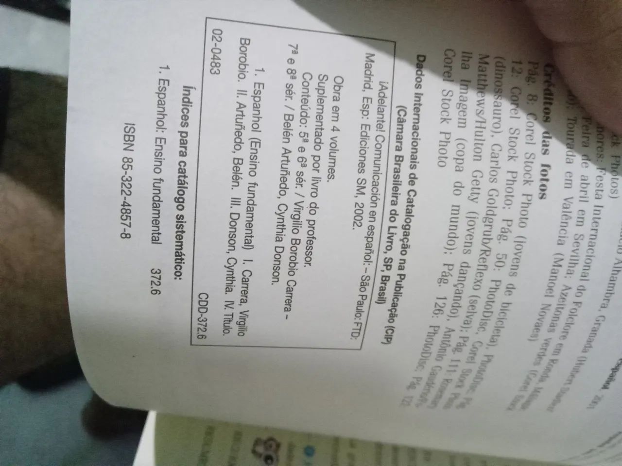 Livro Adelante! Comunicação em Espanhol 7 -  Ensino Fundamental - Foto 3