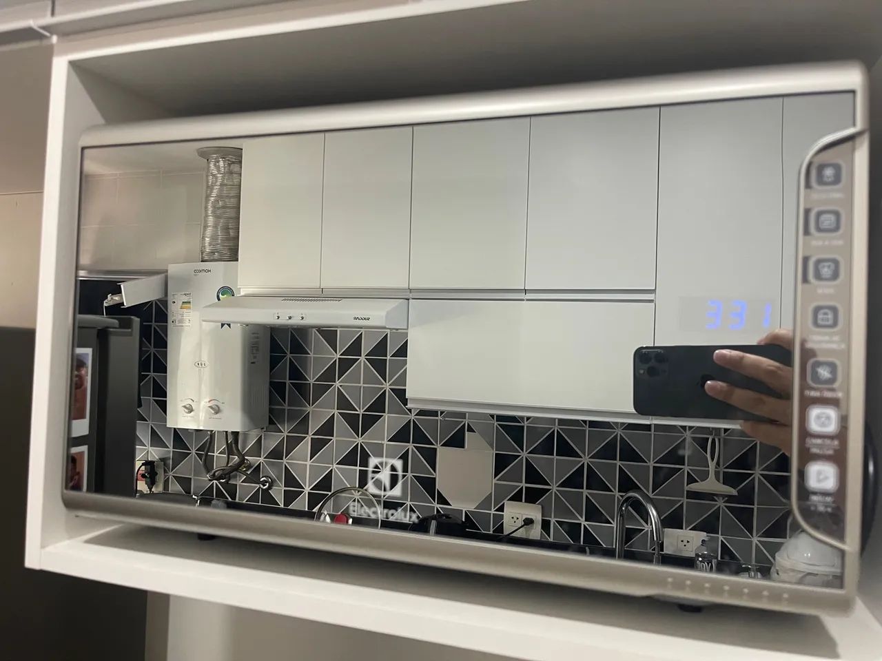 Micro-ondas Electrolux 31 L Inox espelhado  - Foto 5