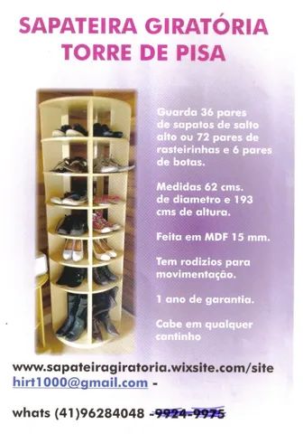Sapateira Giratória - prática e elegante - Foto 2
