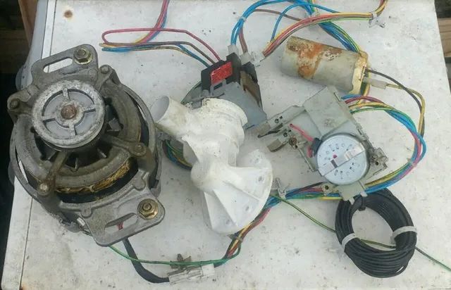 Peças avulsas da máquina de lavar Consul Super Maré 10 kg e Brastemp Ative 11 kg