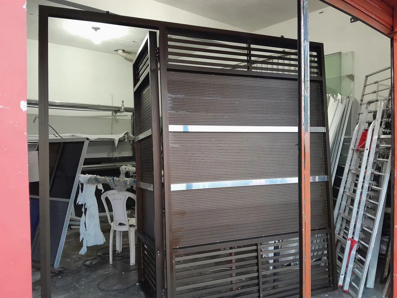 Portão de alumínio apartir de R$600 o metro quadrado  - Foto 5