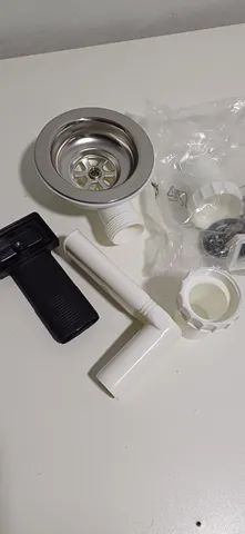 Valvula pia 41/2" com ladrão $ 40,00 - Foto 2