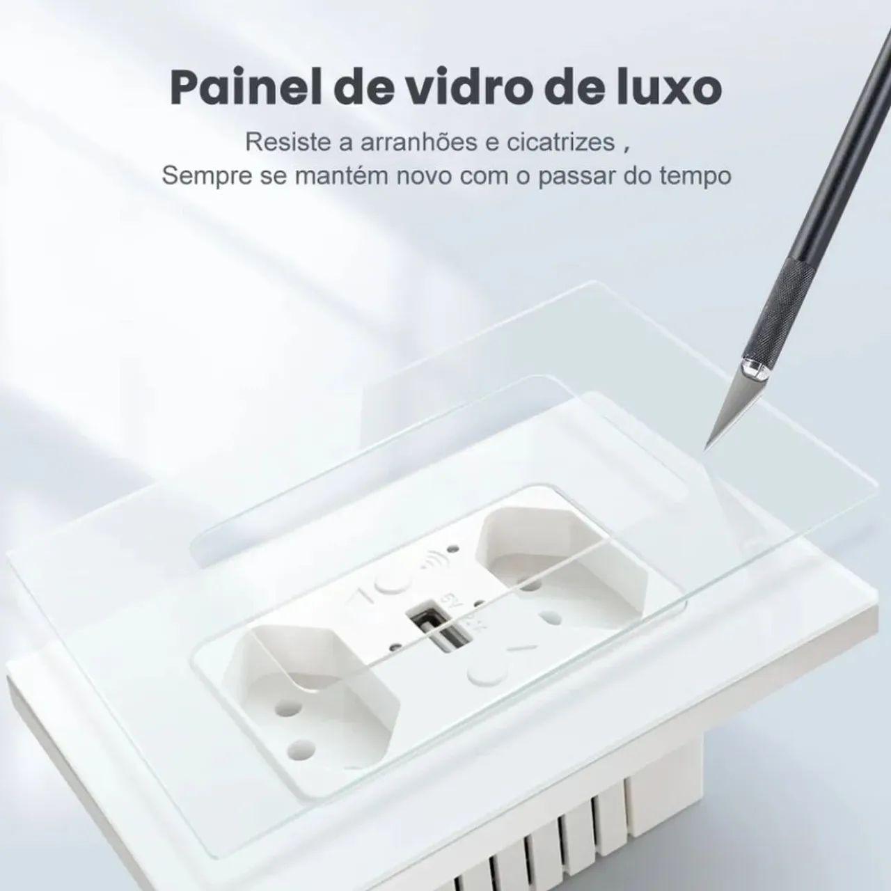 Tomada Inteligente Wifi Tuya, Compatível com Alexa, Aplicativo  - Foto 4