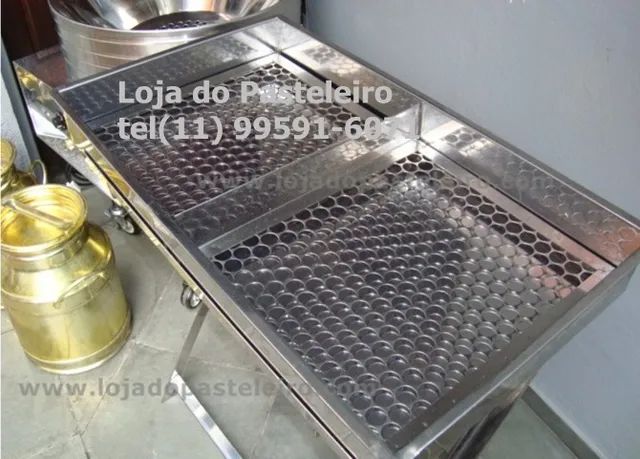 Escorredor de Pastel/Peneira/O Pasteleiro/Bandeja - Foto 3