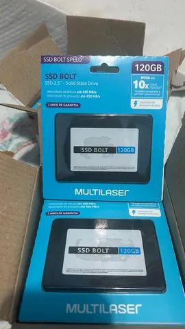 Ssd 120gb Multilaser bolt sata III
