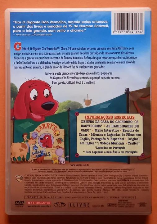 Dvd Clifford - O Filme  - Foto 2