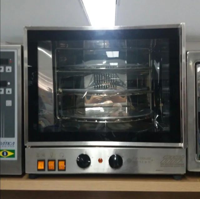Forno giratorio eletrico Titã 3 assadeiras - Alecs