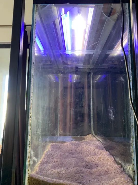 Aquário com filtro sump planejado e móvel sob medida em metalon  - Foto 5