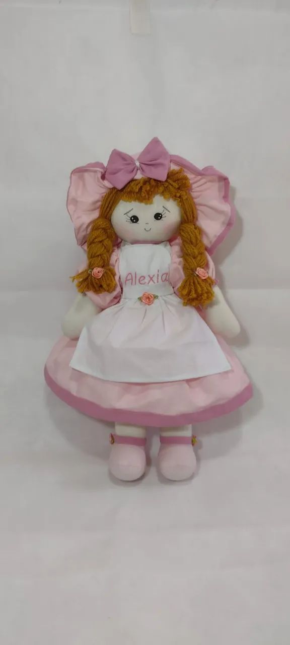 Boneca de pano personalizada
