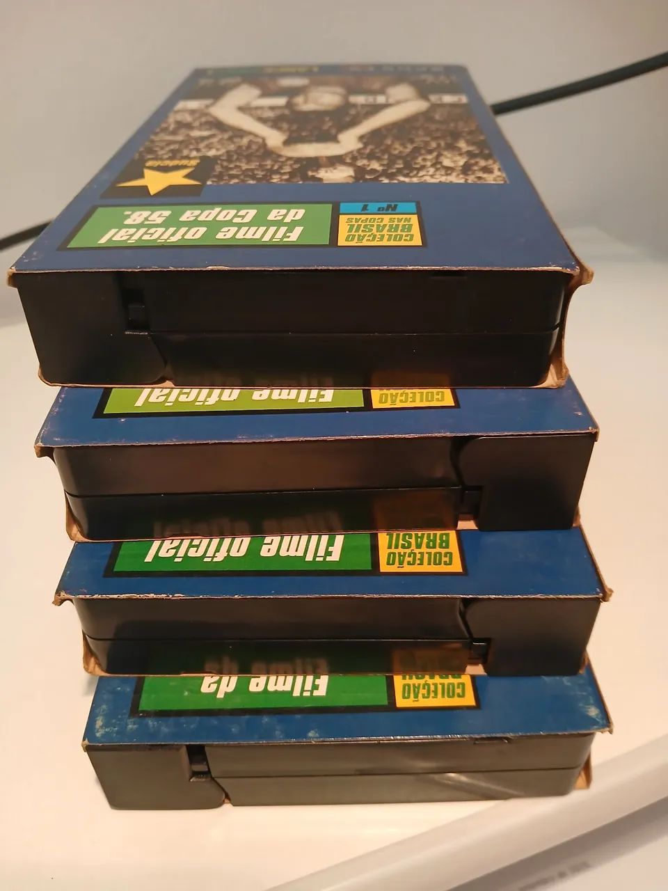 Antiguidades: Fitas VHS coleção Brasil nas copas - Foto 4