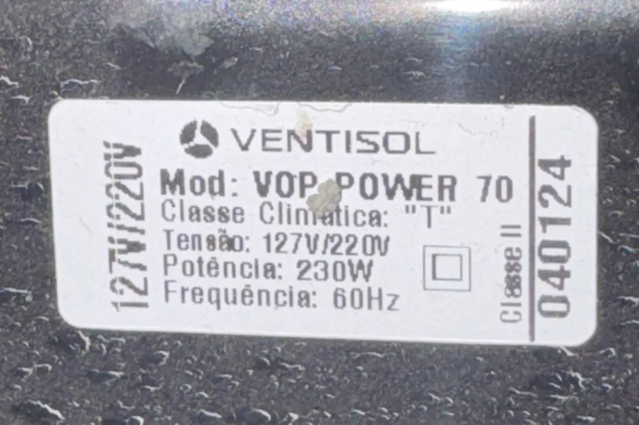 VENTILADOR DE PAREDE VENTISOL VOP POWER 70 CM BOVOLT  - Foto 2