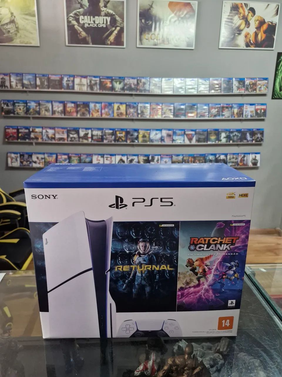 Playstation 5 - Novo - Lacrado, com Returnal e Ratchet e Clank - Foto 2