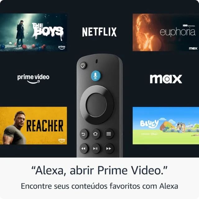 Fire TV Stick HD (Última Geração) com Alexa | Controle por Voz, Streaming em Full HD | Nov - Foto 5
