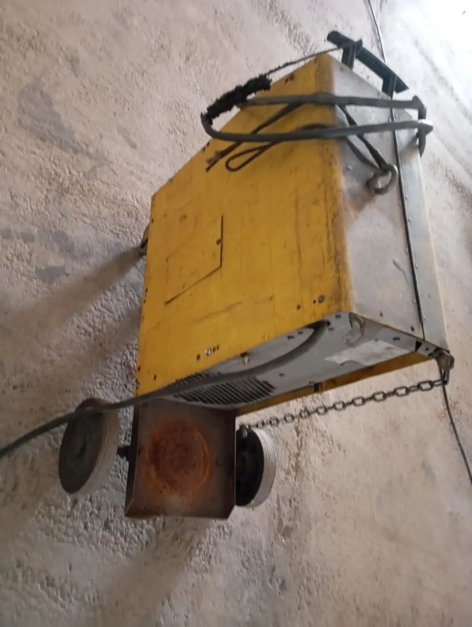 Maquina de solda mig esab 240 amperes trifásico 