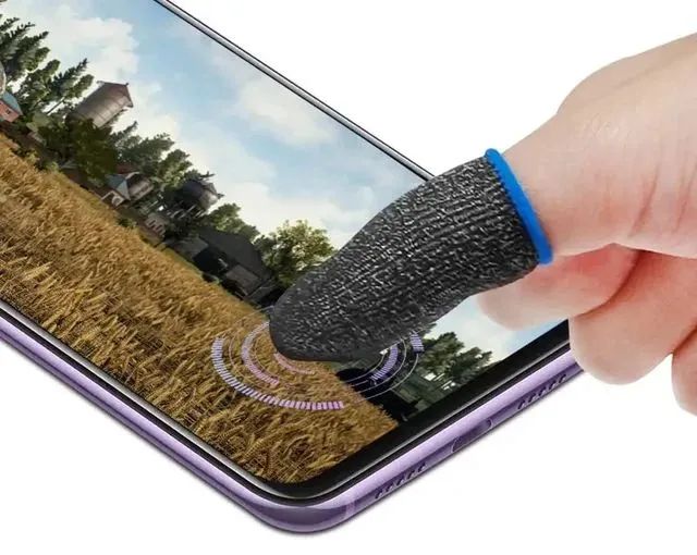 Luvas Antiderrapantes para Jogos Mobile - Foto 3