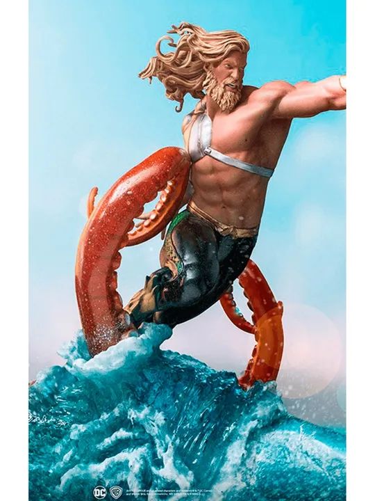 Estátua Aquaman - DC Comics - Art Scale 1/10 - Iron Studios - Foto 2