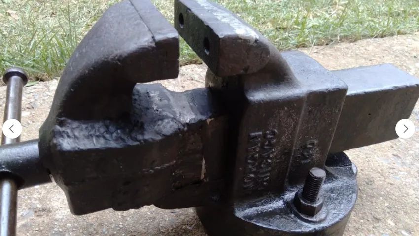 Morsa Americana,Ferramentas,Base giratória,totalmente funcional,fuso perfeito