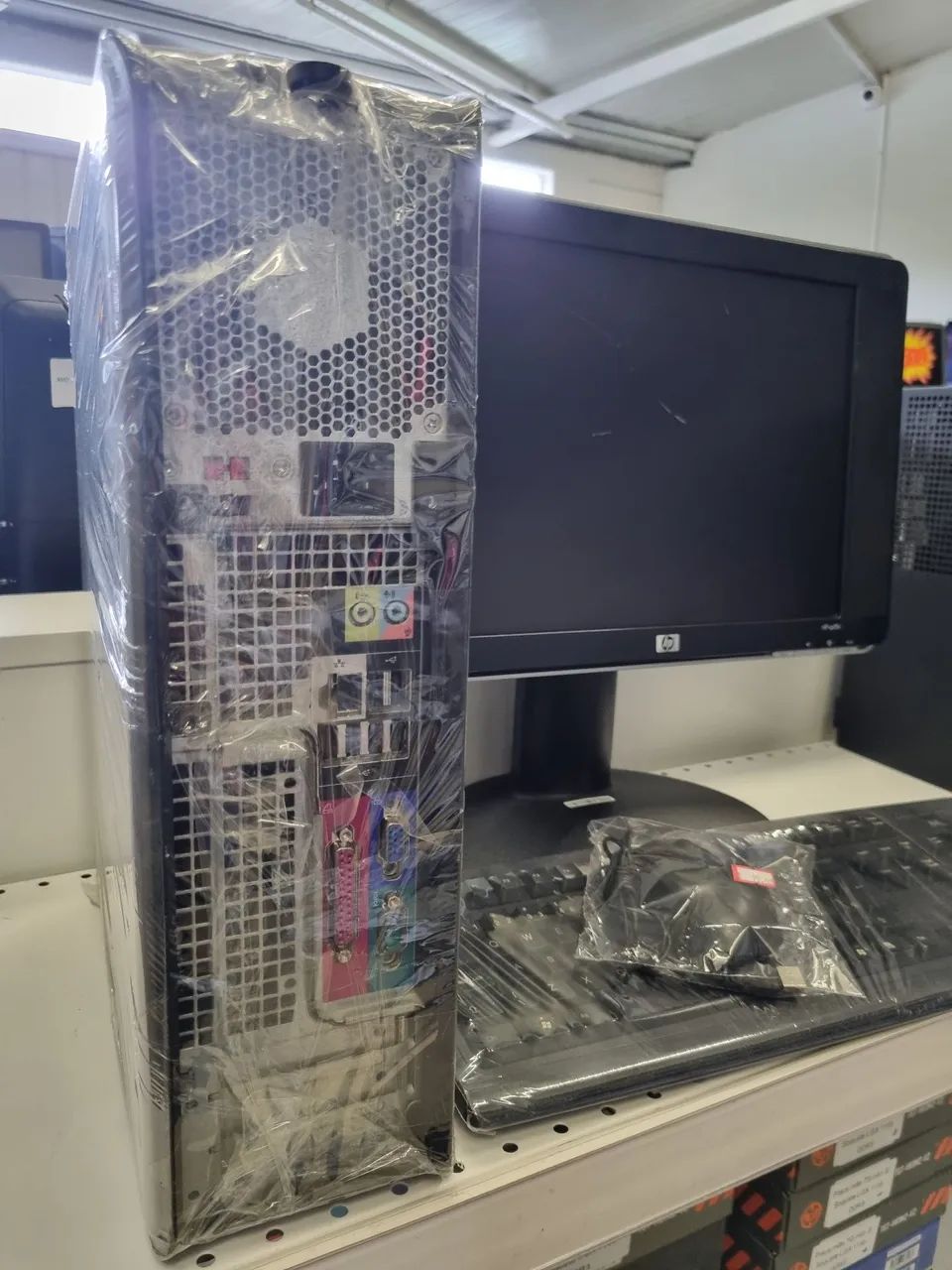 Kit Computador Completo Dell Dual Core Monitor 15" Polegadas Mouse e Teclado  - Foto 5