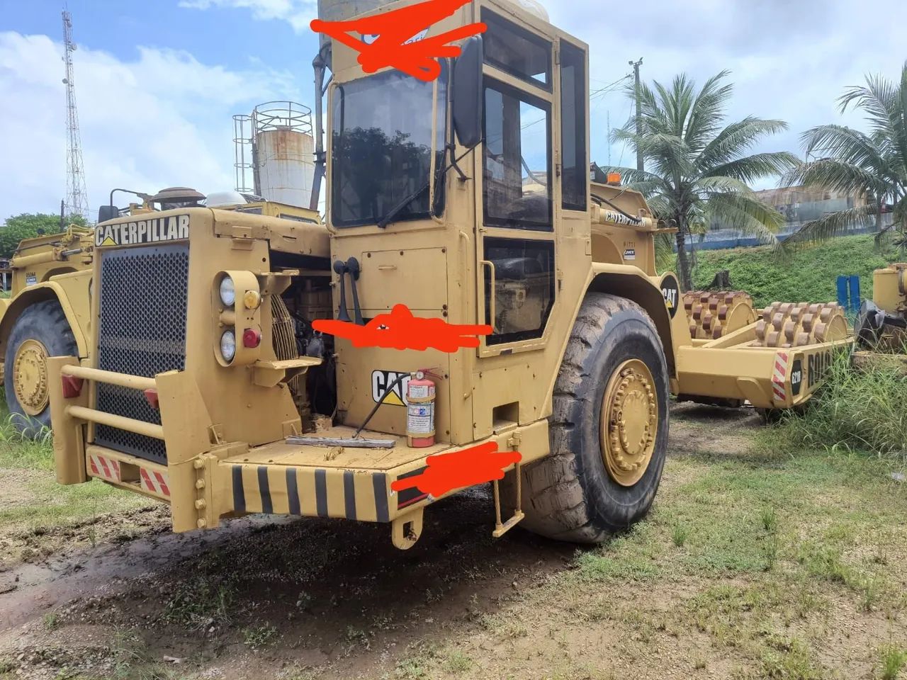 Vendo 2 unidades rolo hyster cat. 621B/R ano 1980 com hyster