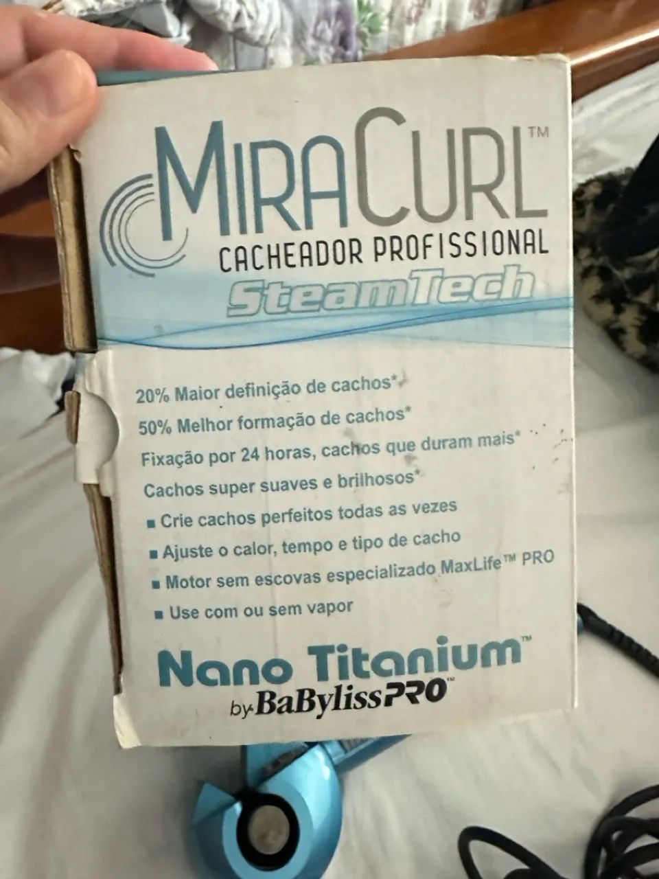 Miracurl Steamtech Nano Titanium Babyliss Pro - Foto 3
