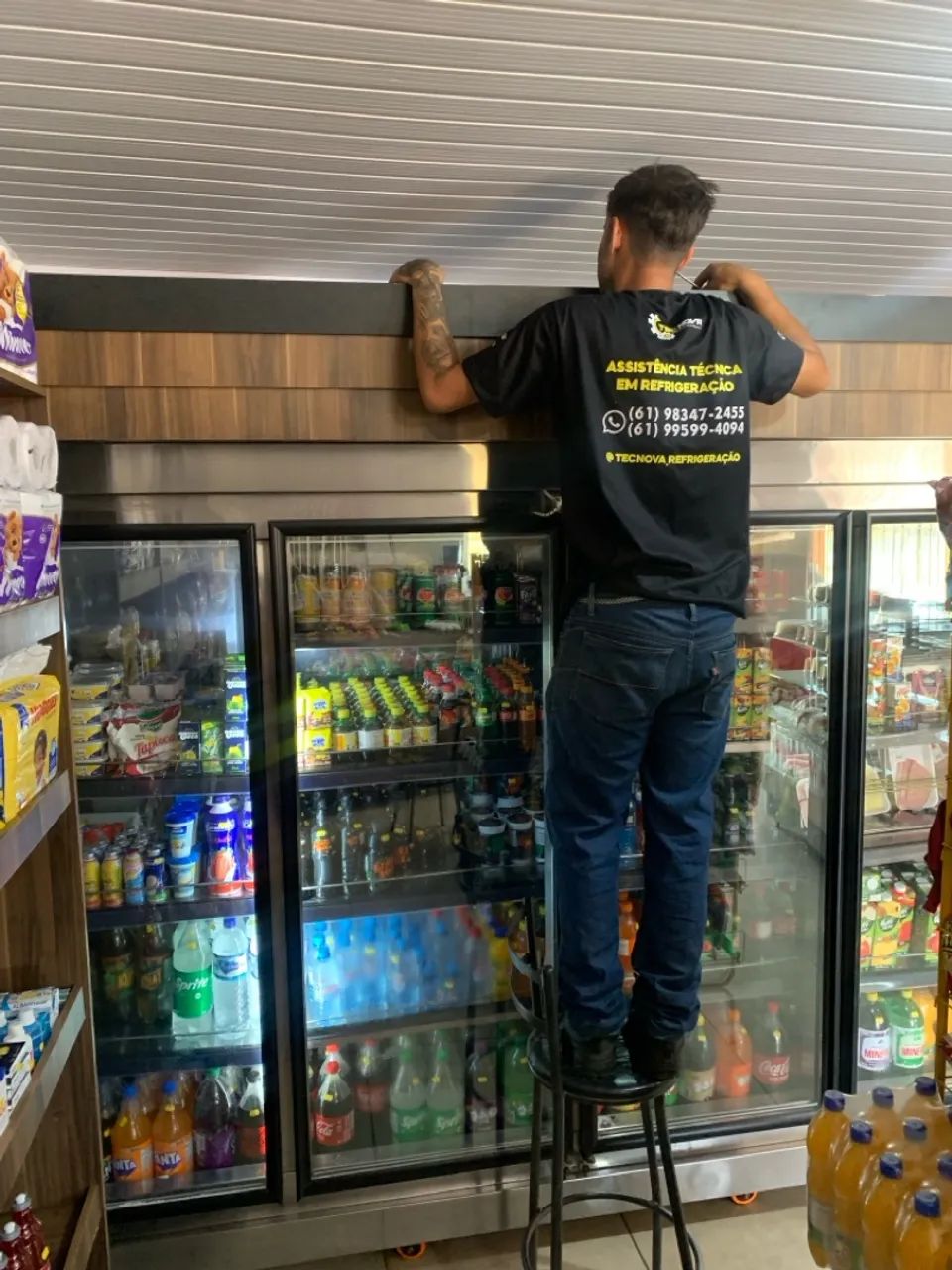 Concerto de geladeira, lava e seca, lavadoras e freezers. - Foto 4