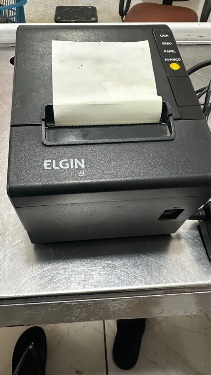 Impressora de cupom fiscal elgin 
